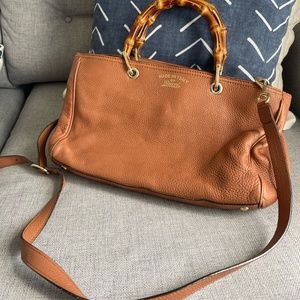 AUTHENTIC Vintage Gucci Medium Bamboo Shopper Tote